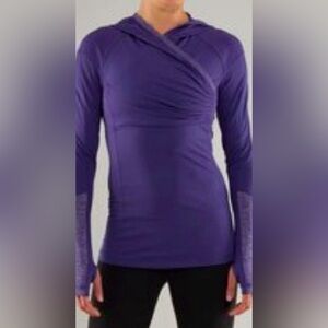 🍋19”PTP run for your life hoodie ponytail vintage wrap 2 4 6 cross train